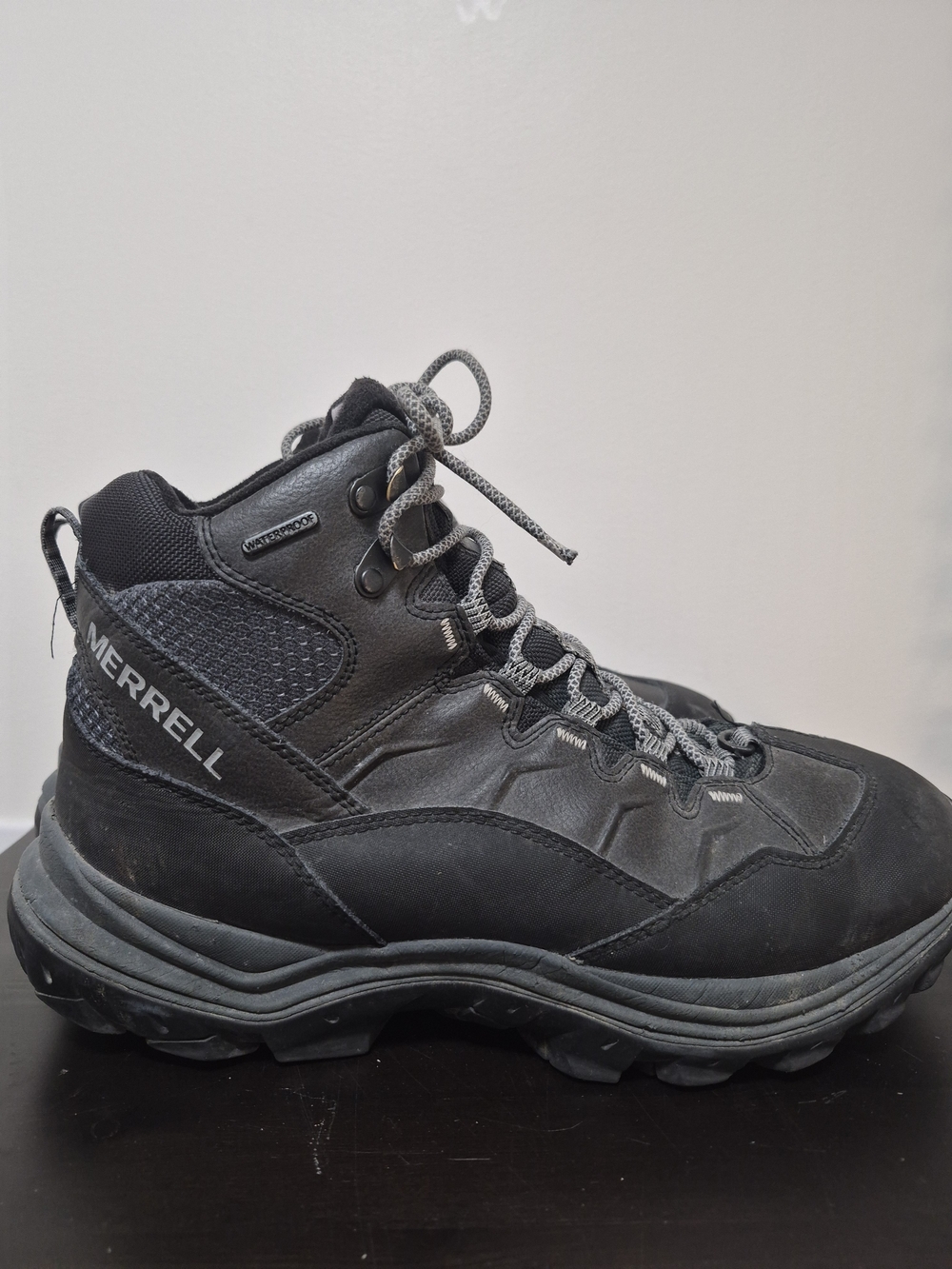 Merrell Men's Black Waterproof Hiking Boot